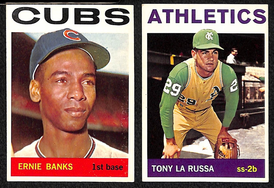 Lot Of 73 1964-1965 Topps Baseball Cards w. Koufax