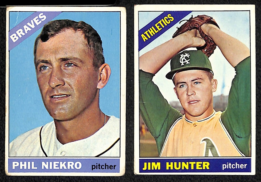 Lot Of 57 1966-1967 Topps Cards w. Palmer RC