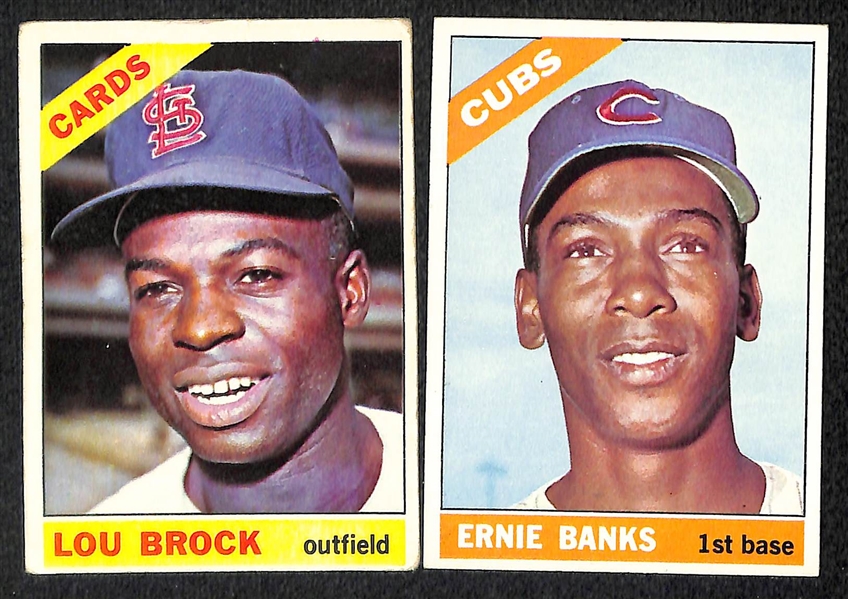 Lot Of 57 1966-1967 Topps Cards w. Palmer RC