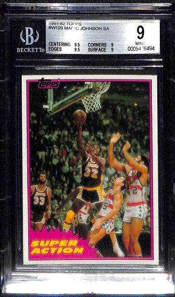 Lot Of 3 Basketball Autograph & Error Cards BGS Graded