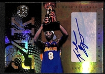 2010-11 Panini Gold Standard 24K Kobe Bryant Autograph Card #28/49