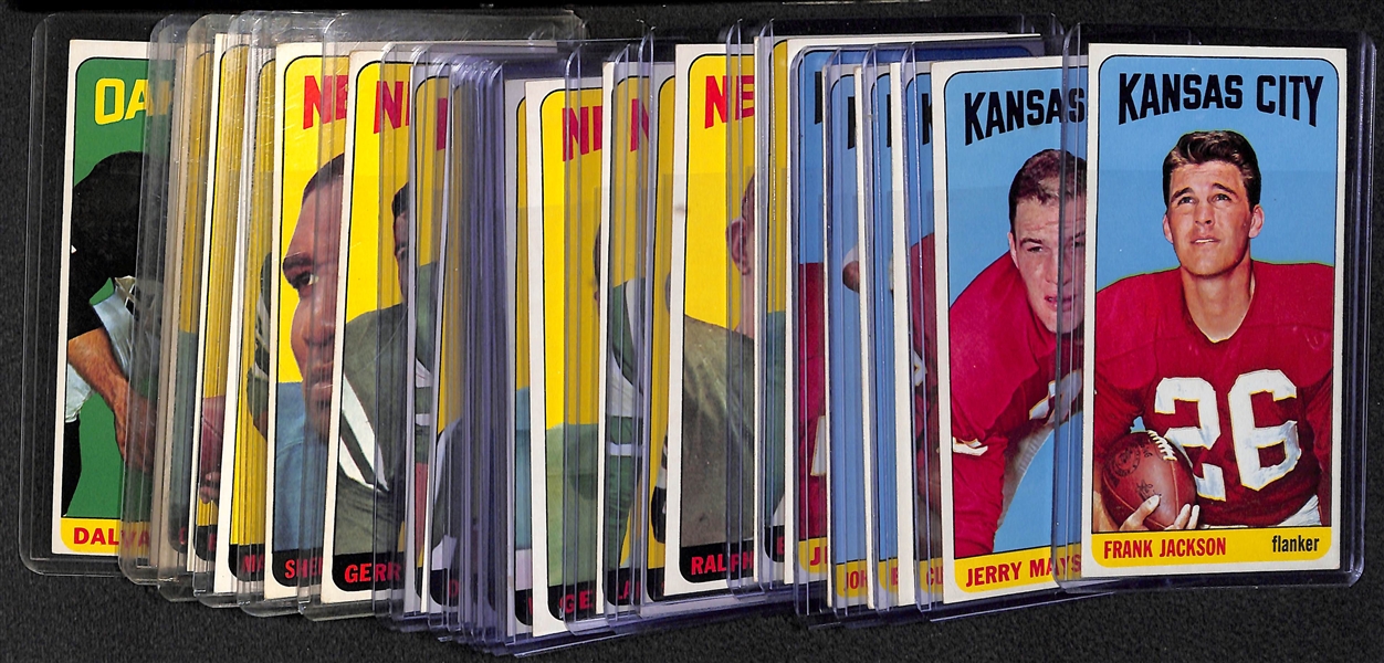1965 Topps Football Complete Card Set w. Namath RC BVG 2.5