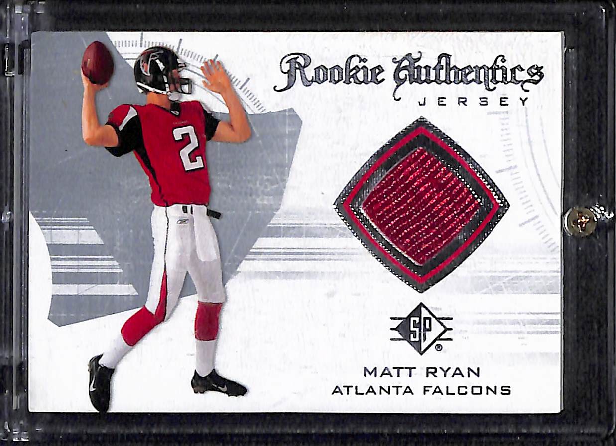 Lot Detail Lot of 7 Football Patch/Jersey Cards w