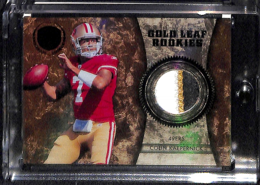 Lot of 7 Football Patch/Jersey Cards w. Russell Wilson