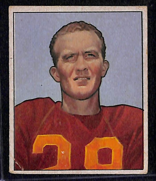 Lot Of 19 1950 Bowman Football Cards w. Hugh Taylor