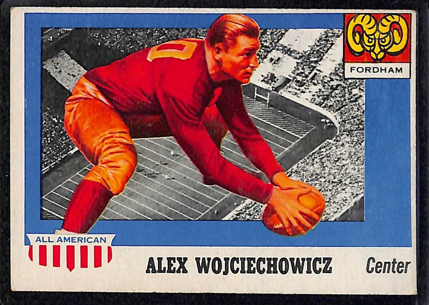 1 1959 Topps Magic & 6 1955 Topps All American Cards