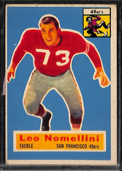 Lot Of 21 1956 Topps Football Cards w. Chuck Bednarik