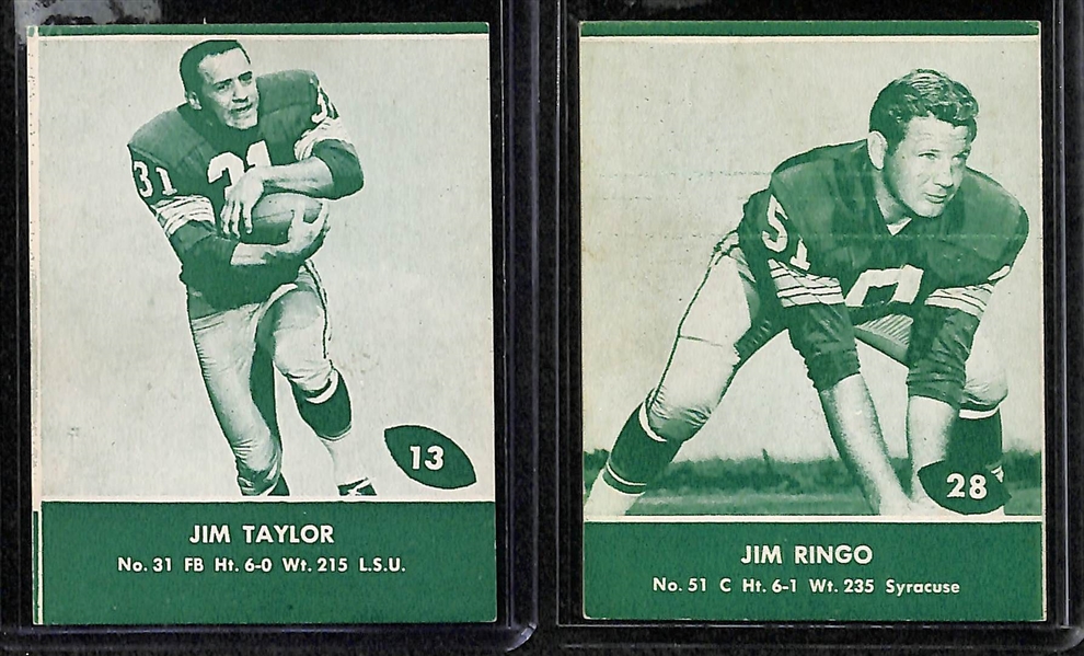 16 Lake-To-Lake Packer Cards & 5 Mayrose Cardinals Cards