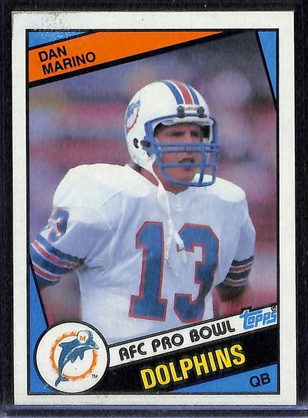 Lot Of 5 Topps Rookie Cards 1981-1986 w. Montana