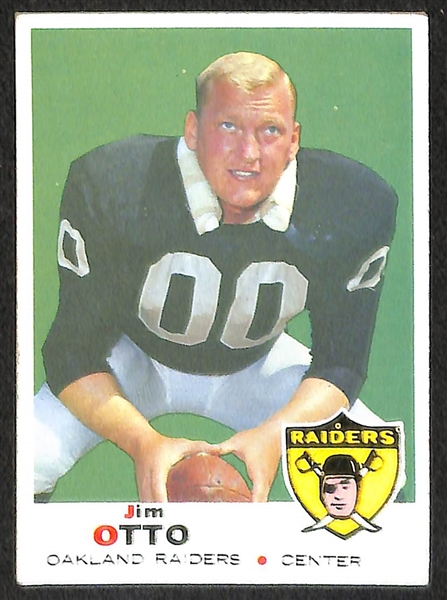Lot of 46 1969 Topps Assorted Football Cards w. Len Dawson (x2)