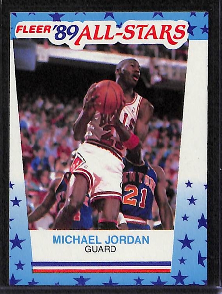Lot of 6 Great Basketball Stars Cards w. 1986 Fleer Charles Barkley Rookie Card