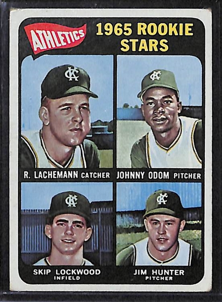 Lot of 4 1960s Topps Rookie Pitcher Cards w. Steve Carlton
