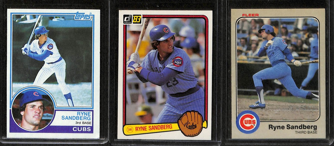 Lot of 12 1982-83 Rookie Cards w. Ripken