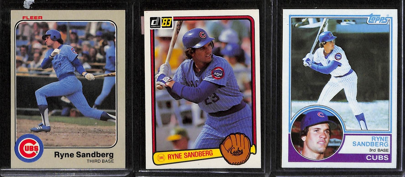 Lot of 12 1982-83 Rookie Cards w. Ripken