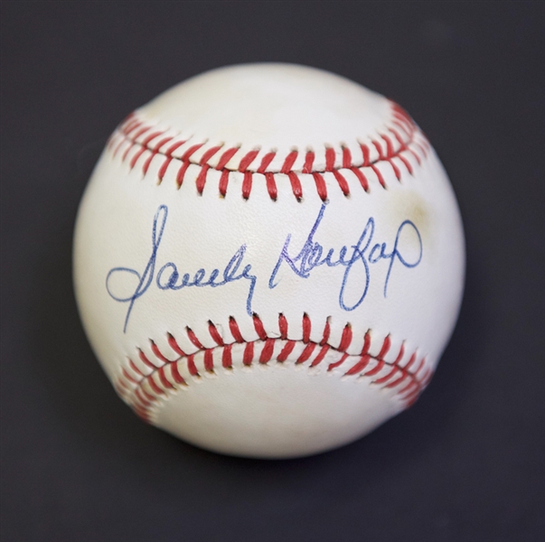 Sandy Koufax Signed Baseball - PSA/DNA