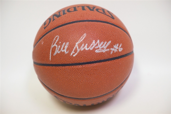 Bill Russell Autographed Spalding Basketball - JSA