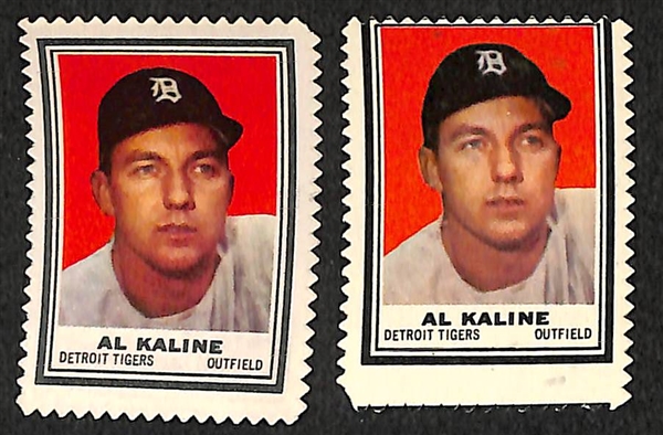Lot of Approx 90 - 1962 Topps Stamps - Assorted w. Roger Maris & Mickey Mantle