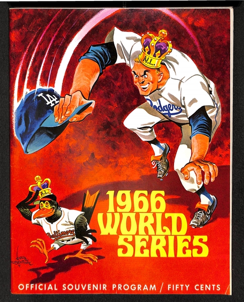 1963 & 1966 World Series Programs