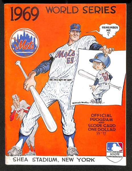 1969 World Series Program (Mets vs. Orioles)