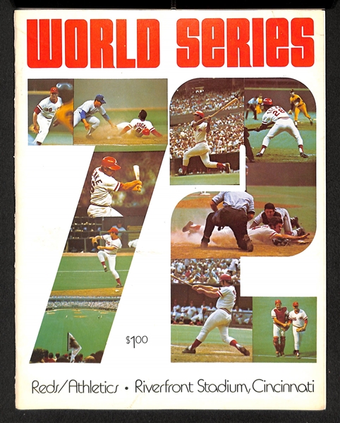 Lot Of 5 1970's World Series Programs w. 1978 Edition
