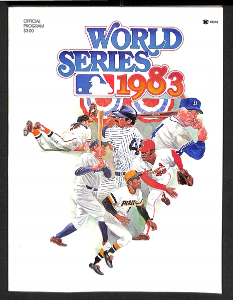 Lot Of 5 World Series Programs w. 1948 Edition