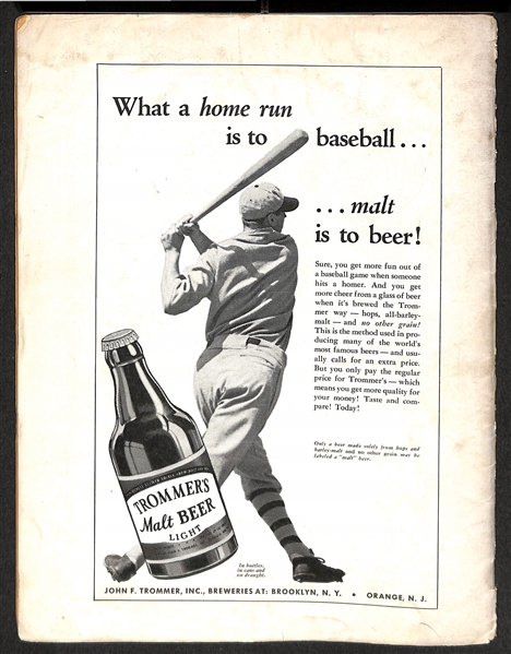 1941 Brooklyn Dodgers Yearbook
