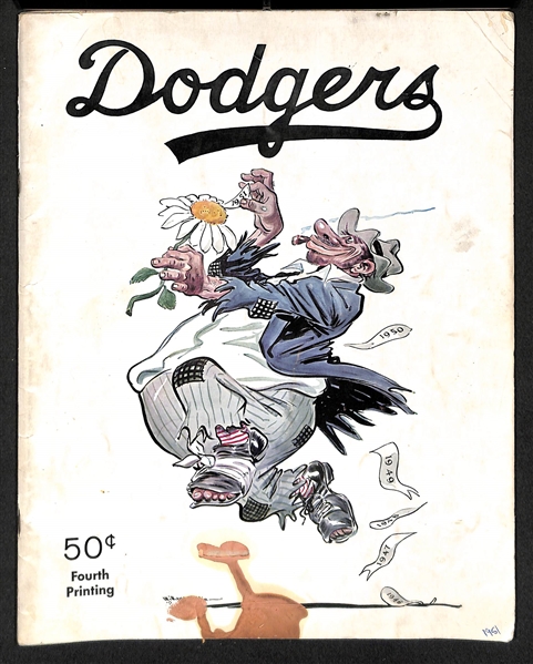 1951 & 1952 Dodgers Yearbooks