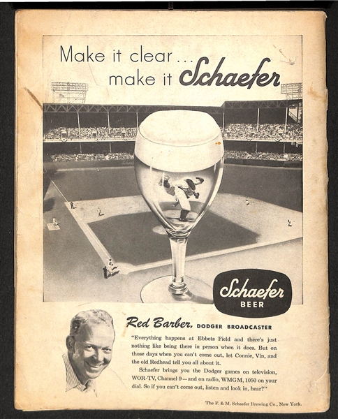 1951 & 1952 Dodgers Yearbooks