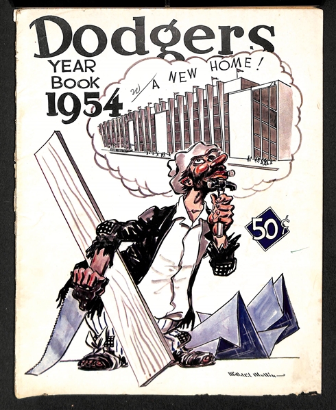 1953 & 1984 Dodgers Yearbooks
