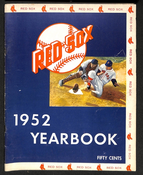 1951 Giants & 1952 Red Sox Yearbooks