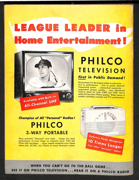 1953 Phillies & 1953 Red Stockings Yearbooks