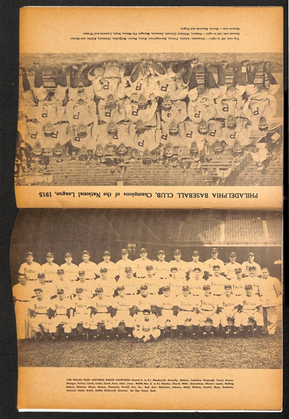 1953 Phillies & 1953 Red Stockings Yearbooks