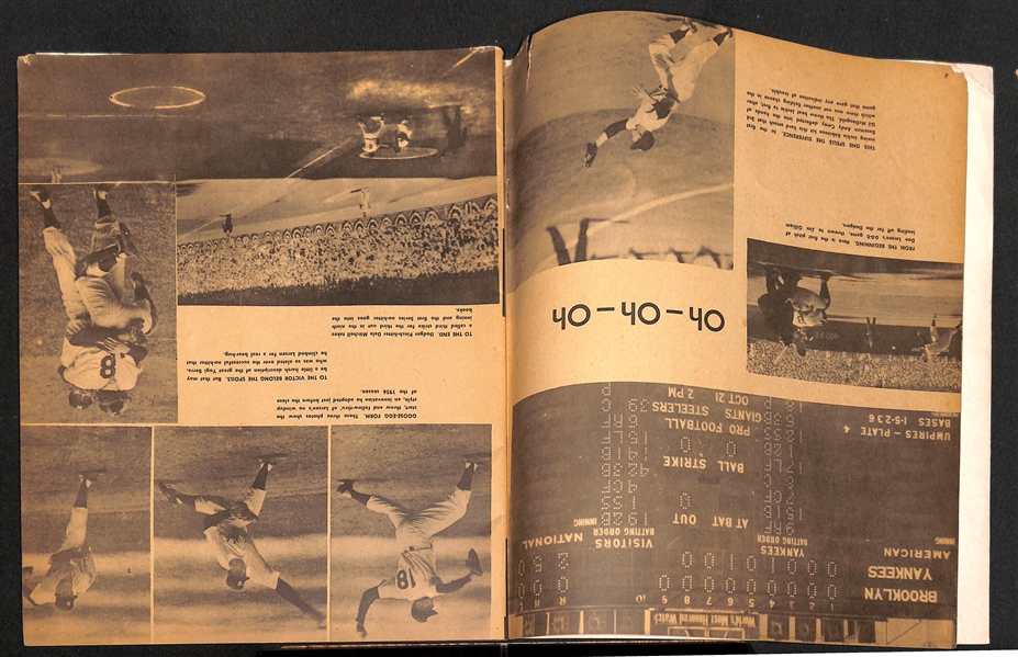 1957 New York Yankees Yearbook