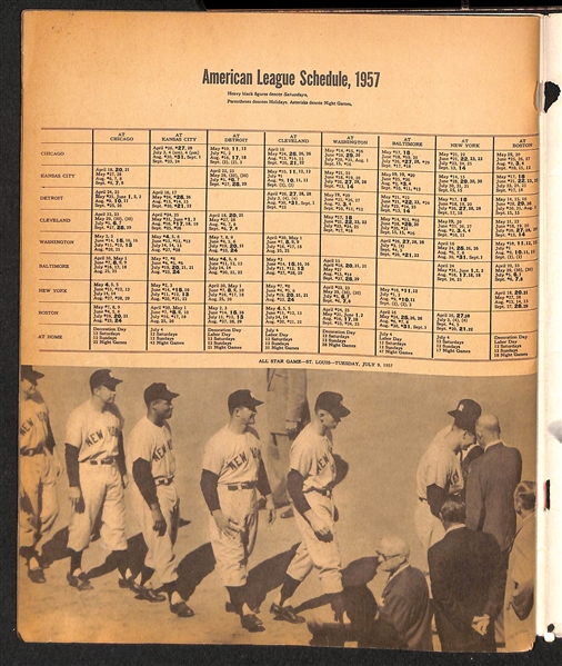 1957 New York Yankees Yearbook