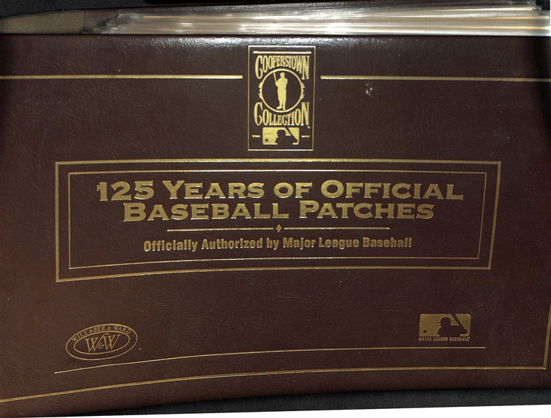 MLB 125 Years Of Baseball Patches Willabee & Ward Patch Collection