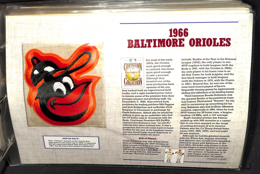 MLB 125 Years Of Baseball Patches Willabee & Ward Patch Collection