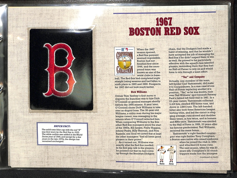 MLB 125 Years Of Baseball Patches Willabee & Ward Patch Collection
