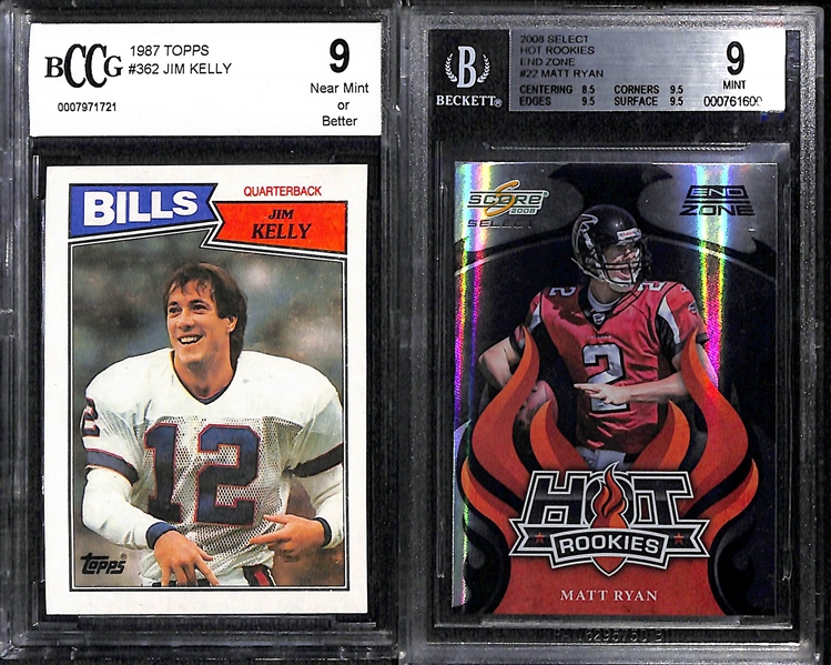 Lot Of 16 Football Auto/RC/Jersey/Star/ Cards w. Manning