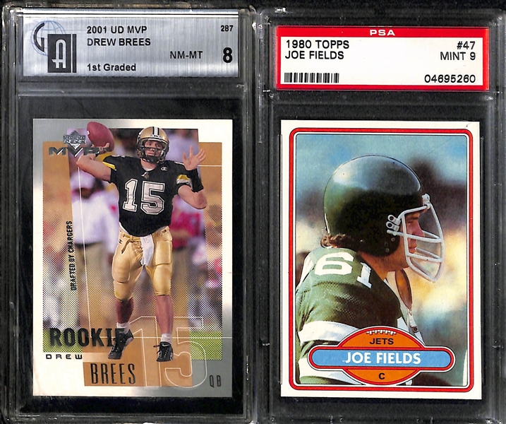 Lot Of 16 Football Auto/RC/Jersey/Star/ Cards w. Manning