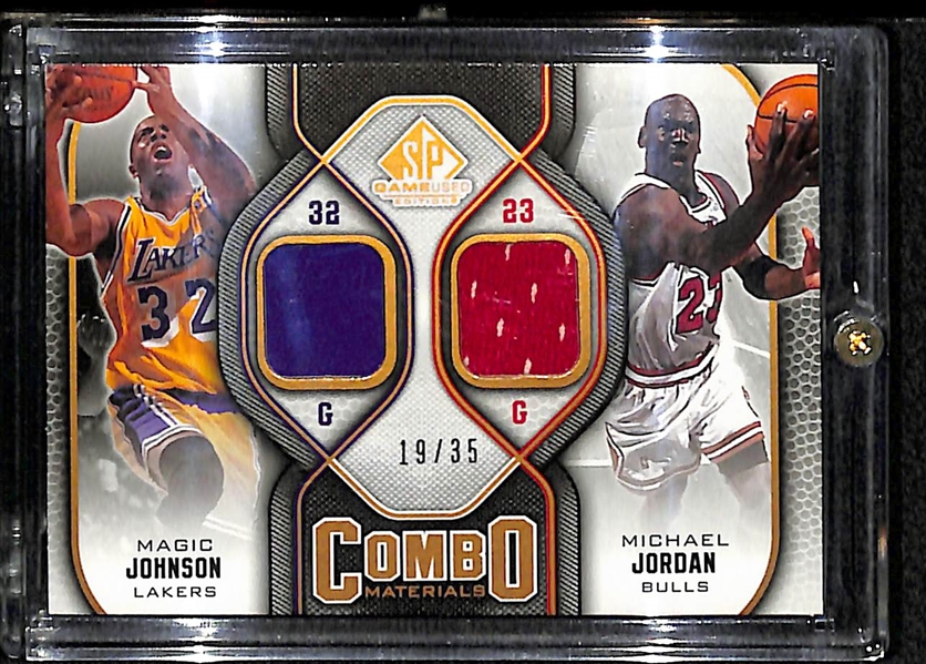 Lot Of 6 Michael Jordan Cards Including 2 Relic Cards