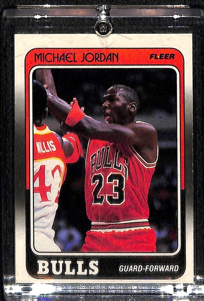 Lot Of 6 Michael Jordan Cards Including 2 Relic Cards