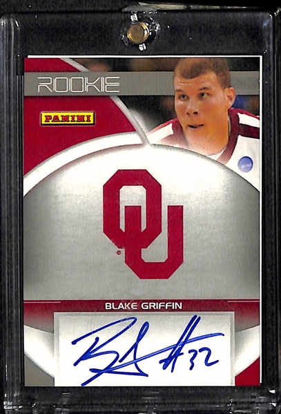 Lot Of 4 Basketball Autograph Rookie Cards w. Blake Griffin