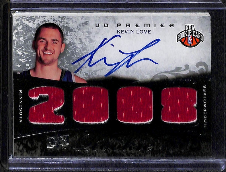 Lot Of 4 Basketball Autograph Rookie Cards w. Blake Griffin