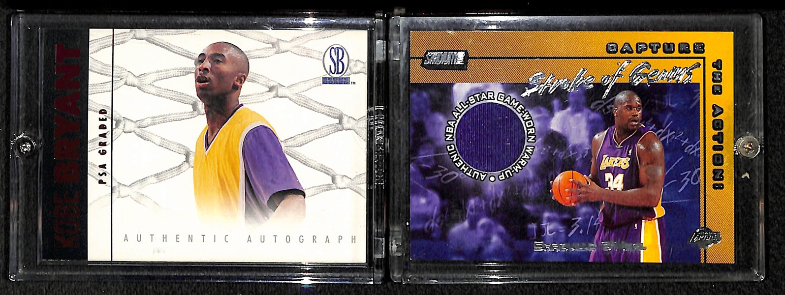 Lot Of 9 Basketball Autograph & Relic Cards w. LeBron RC Jersey