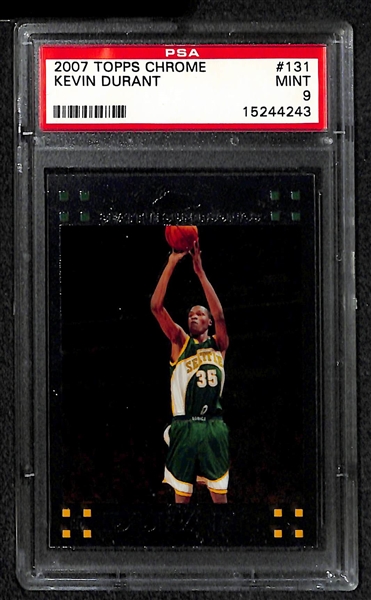 Lot Of 3 Basketball Rookie Cards w. Kevin Durant