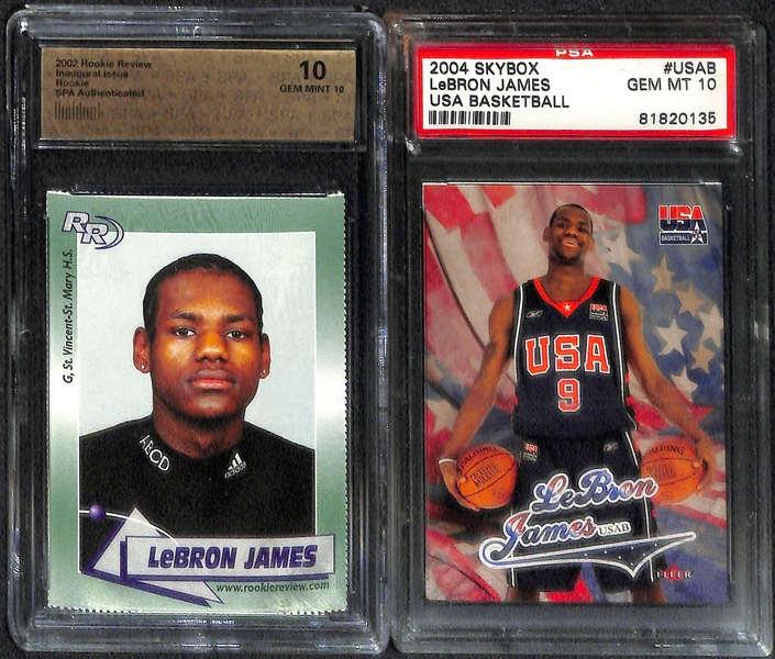 Lot Of 7 Graded Basketball Cards w. Michael Jordan