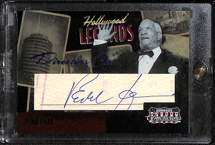 Lot Of 7 Non-Sports Relic & Autograph Cards w. JFK Sweater