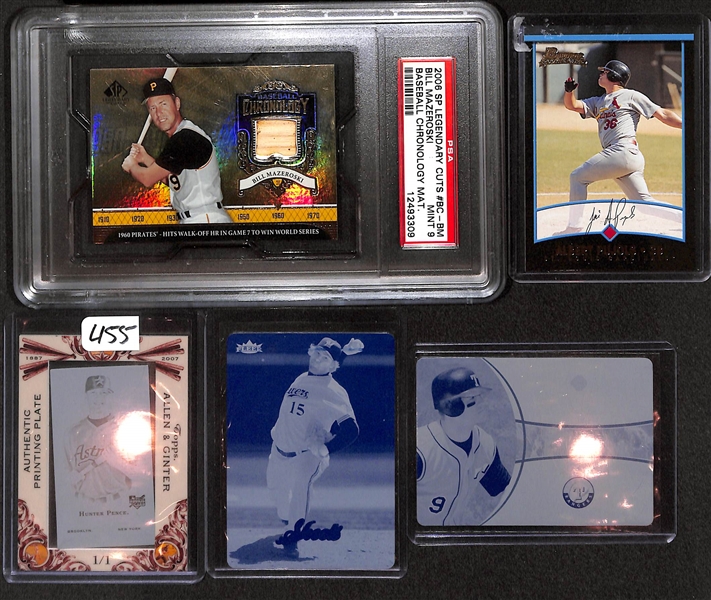Lot Of 17 Premium Baseball Cards w. Hunter Pence 1/1