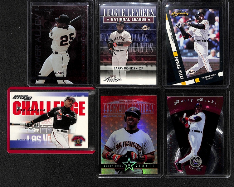 Lot Of 42 Barry Bonds Numbered Inserts & Parallel Cards
