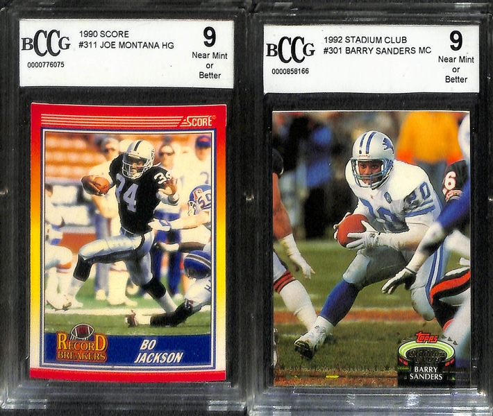 Lot Of 37 Football Graded Cards w. Marino